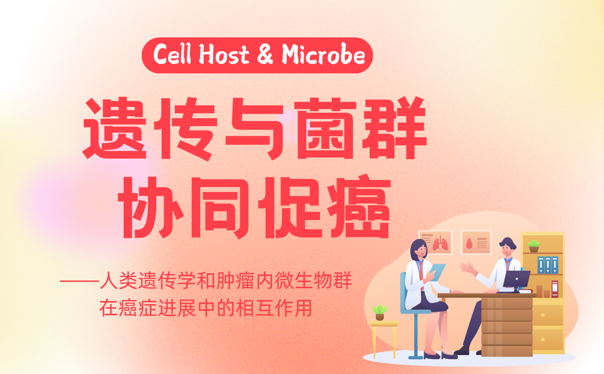 遗传与菌群,协同促癌